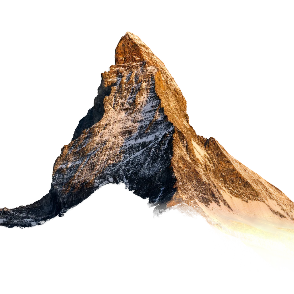 Alpiner Gipfel — Sinnbild für Webdesign Schweiz